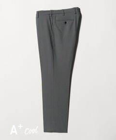 green label relaxing / グリーンレーベル リラクシング スラックス・ドレスパンツ | A+ COOL ポリエステル バーズアイ スタンダード アジャスター NP スラックス -ウォッシャブル・ストレッチ・接触冷感・吸水速乾-