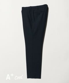 green label relaxing / グリーンレーベル リラクシング スラックス・ドレスパンツ | A+ COOL ポリエステル バーズアイ スタンダード アジャスター NP スラックス -ウォッシャブル・ストレッチ・接触冷感・吸水速乾-