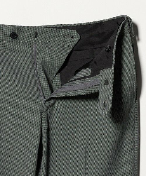 green label relaxing / グリーンレーベル リラクシング スラックス・ドレスパンツ | A+ COOL ポリエステル バーズアイ スタンダード アジャスター NP スラックス -ウォッシャブル・ストレッチ・接触冷感・吸水速乾- | 詳細3