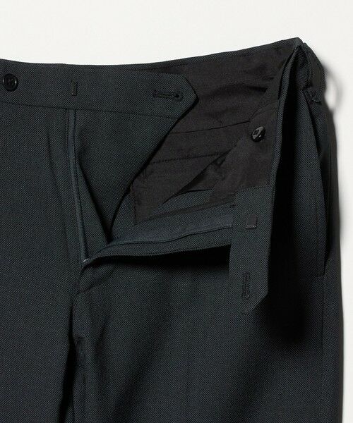 green label relaxing / グリーンレーベル リラクシング スラックス・ドレスパンツ | A+ COOL ポリエステル バーズアイ スタンダード アジャスター NP スラックス -ウォッシャブル・ストレッチ・接触冷感・吸水速乾- | 詳細11