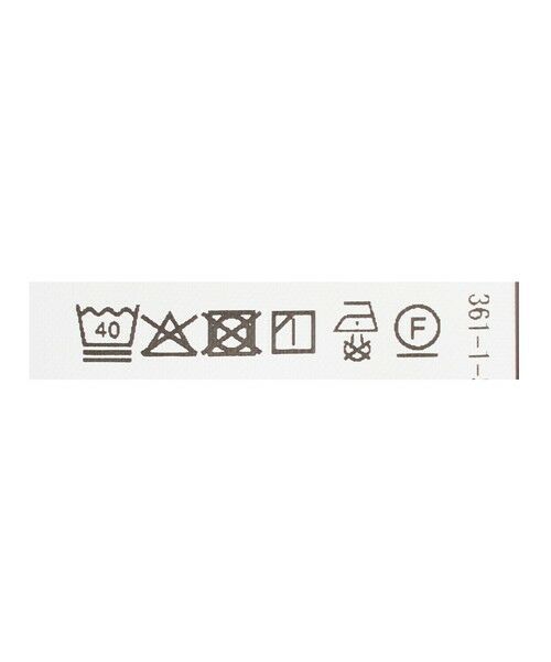 green label relaxing / グリーンレーベル リラクシング スラックス・ドレスパンツ | A+ COOL ポリエステル バーズアイ スタンダード アジャスター NP スラックス -ウォッシャブル・ストレッチ・接触冷感・吸水速乾- | 詳細24