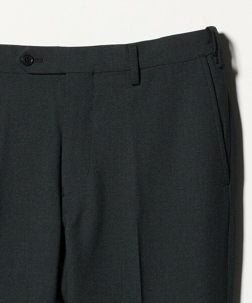 green label relaxing / グリーンレーベル リラクシング スラックス・ドレスパンツ | A+ COOL ポリエステル バーズアイ スタンダード アジャスター NP スラックス -ウォッシャブル・ストレッチ・接触冷感・吸水速乾- | 詳細8