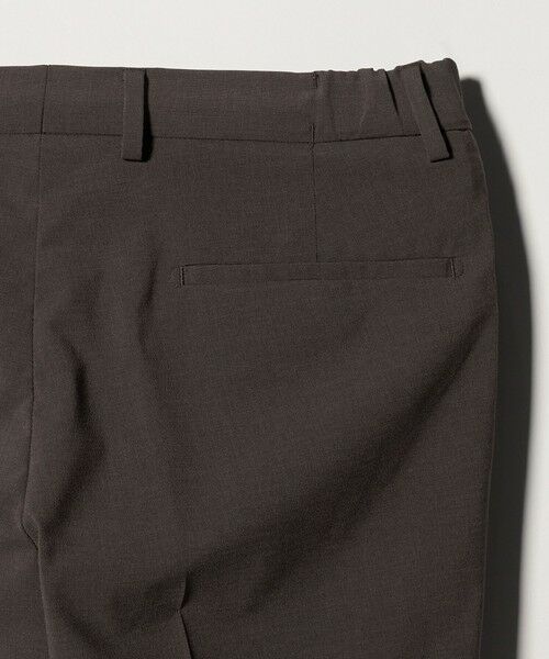 green label relaxing / グリーンレーベル リラクシング スラックス・ドレスパンツ | A+ ポリエステル ピンヘッド スタンダード イージー NP スラックス セットアップパンツ -ウォッシャブル・ストレッチ・撥水- | 詳細6