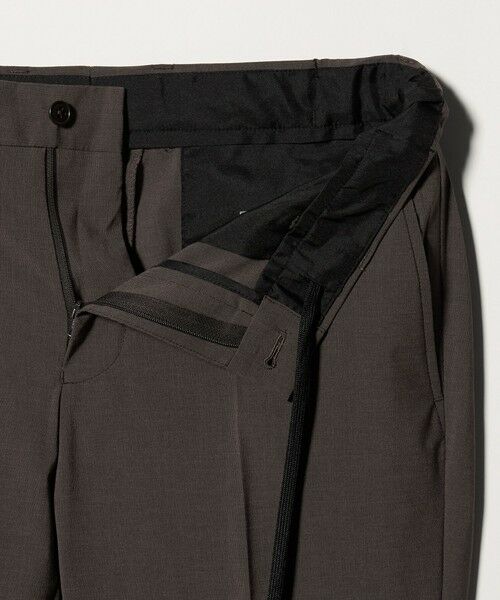 green label relaxing / グリーンレーベル リラクシング スラックス・ドレスパンツ | A+ ポリエステル ピンヘッド スタンダード イージー NP スラックス セットアップパンツ -ウォッシャブル・ストレッチ・撥水- | 詳細7