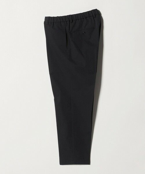 green label relaxing / グリーンレーベル リラクシング スラックス・ドレスパンツ | A+ PERTEX UNLIMITED コットンライク リラックス 1プリーツ スラックス セットアップパンツ -ウォッシャブル・ストレッチ・撥水-（BLACK）