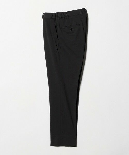 green label relaxing / グリーンレーベル リラクシング スラックス・ドレスパンツ | A+ ラッカンジャージ スタンダード イージー NP スラックス セットアップパンツ -ウォッシャブル・ストレッチ・吸水速乾-（DK.GRAY）