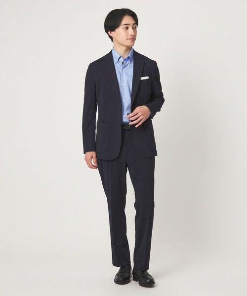 green label relaxing / グリーンレーベル リラクシング スラックス・ドレスパンツ | A+ ラッカンジャージ スタンダード イージー NP スラックス セットアップパンツ -ウォッシャブル・ストレッチ・吸水速乾- | 詳細15