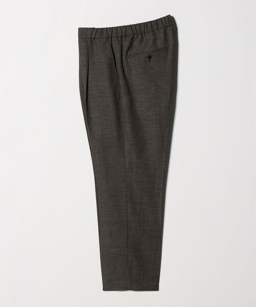 green label relaxing / グリーンレーベル リラクシング スラックス・ドレスパンツ | TW リネン デニムライク 01 ワイド 1プリーツ スラックス セットアップパンツ | 詳細14