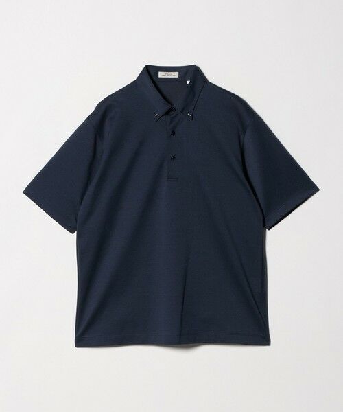 green label relaxing / グリーンレーベル リラクシング ポロシャツ | コットン ポリエステル ジャカード ナロー ボタンダウン ポロシャツ | 詳細16