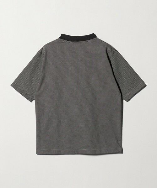 green label relaxing / グリーンレーベル リラクシング Tシャツ | A+ COOL ミジンボーダー ビズ クルーネック カットソー Tシャツ -接触冷感・吸水速乾- | 詳細6