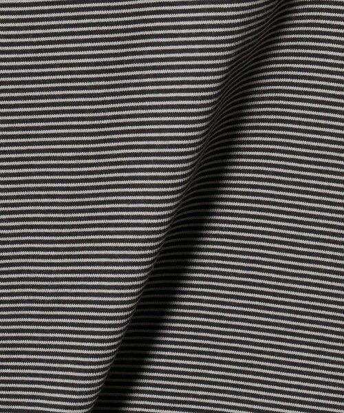 green label relaxing / グリーンレーベル リラクシング Tシャツ | A+ COOL ミジンボーダー ビズ クルーネック カットソー Tシャツ -接触冷感・吸水速乾- | 詳細10