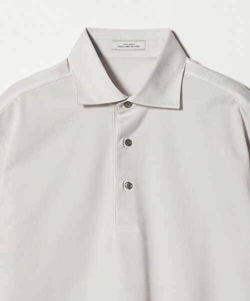 green label relaxing / グリーンレーベル リラクシング ポロシャツ | DUADRY clean バーズアイ カッタウェイ ビズポロ ポロシャツ -吸水速乾・抗菌- | 詳細3