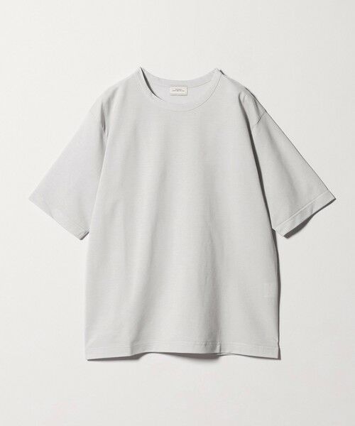 green label relaxing / グリーンレーベル リラクシング Tシャツ | ハイツイスト ツイル クルーネック カットソー | 詳細3