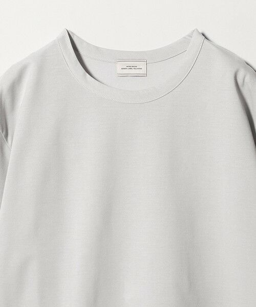 green label relaxing / グリーンレーベル リラクシング Tシャツ | ハイツイスト ツイル クルーネック カットソー | 詳細4
