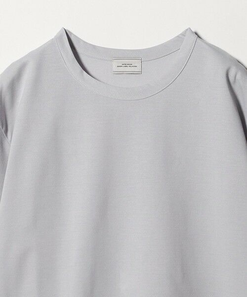 green label relaxing / グリーンレーベル リラクシング Tシャツ | ハイツイスト ツイル クルーネック カットソー | 詳細4