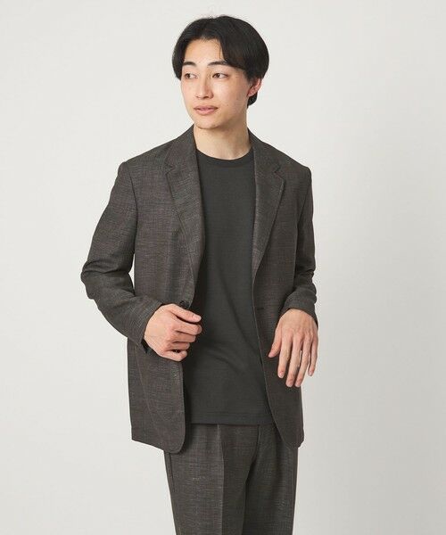 green label relaxing / グリーンレーベル リラクシング Tシャツ | ハイツイスト ツイル クルーネック カットソー | 詳細6