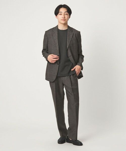 green label relaxing / グリーンレーベル リラクシング Tシャツ | ハイツイスト ツイル クルーネック カットソー | 詳細7