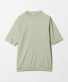 green label relaxing / グリーンレーベル リラクシング Tシャツ | ウールナイロン テーラード クルーネック Tシャツ ウールT
