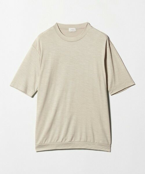 green label relaxing / グリーンレーベル リラクシング Tシャツ | ウールナイロン テーラード クルーネック Tシャツ ウールT | 詳細3