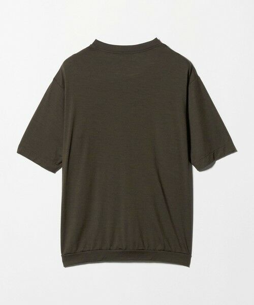 green label relaxing / グリーンレーベル リラクシング Tシャツ | ウールナイロン テーラード クルーネック Tシャツ ウールT | 詳細3
