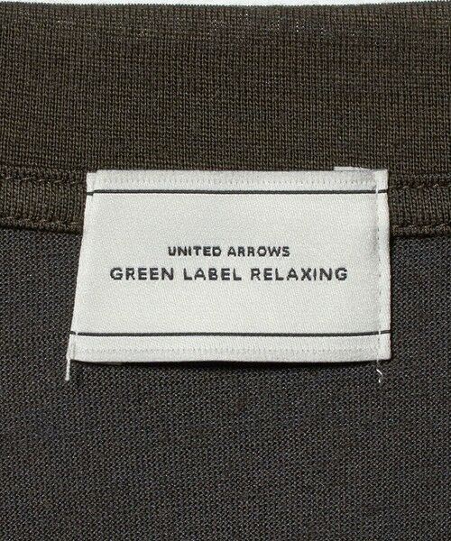 green label relaxing / グリーンレーベル リラクシング Tシャツ | ウールナイロン テーラード クルーネック Tシャツ ウールT | 詳細7