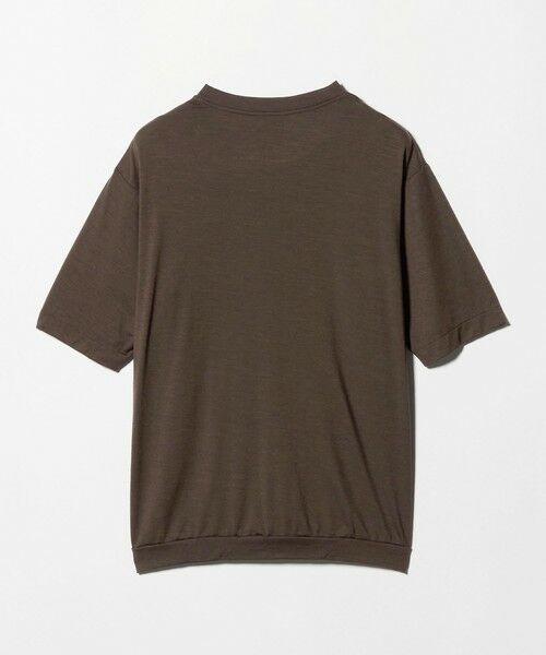 green label relaxing / グリーンレーベル リラクシング Tシャツ | ウールナイロン テーラード クルーネック Tシャツ ウールT | 詳細9