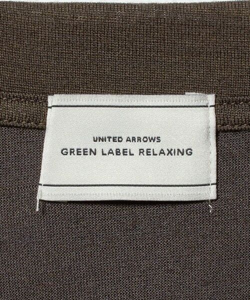 green label relaxing / グリーンレーベル リラクシング Tシャツ | ウールナイロン テーラード クルーネック Tシャツ ウールT | 詳細13