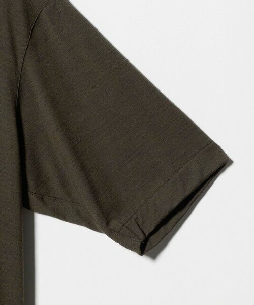 green label relaxing / グリーンレーベル リラクシング Tシャツ | ウールナイロン テーラード クルーネック Tシャツ ウールT | 詳細5