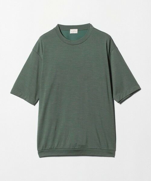 green label relaxing / グリーンレーベル リラクシング Tシャツ | ウールナイロン テーラード クルーネック Tシャツ ウールT | 詳細17