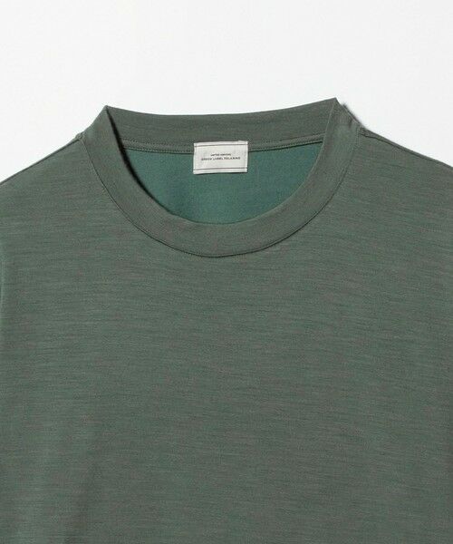 green label relaxing / グリーンレーベル リラクシング Tシャツ | ウールナイロン テーラード クルーネック Tシャツ ウールT | 詳細18