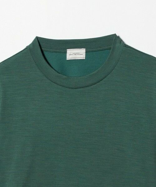 green label relaxing / グリーンレーベル リラクシング Tシャツ | ウールナイロン テーラード クルーネック Tシャツ ウールT | 詳細9