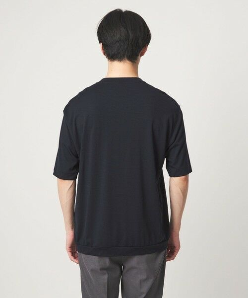 green label relaxing / グリーンレーベル リラクシング Tシャツ | ウールナイロン テーラード クルーネック Tシャツ ウールT | 詳細24