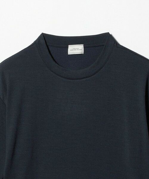 green label relaxing / グリーンレーベル リラクシング Tシャツ | ウールナイロン テーラード クルーネック Tシャツ ウールT | 詳細11