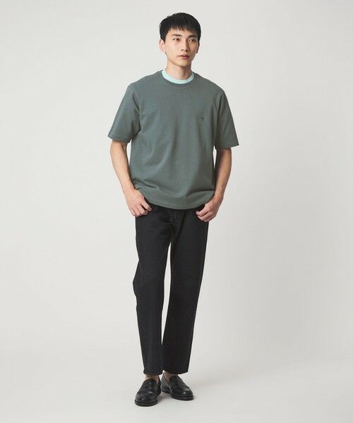 green label relaxing / グリーンレーベル リラクシング Tシャツ | 【別注】＜Brooks Brothers＞GLR カノコ クルーネック Tシャツ | 詳細9