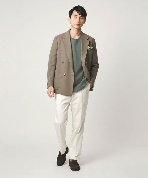 green label relaxing / グリーンレーベル リラクシング Tシャツ | 【別注】＜Brooks Brothers＞GLR カノコ クルーネック Tシャツ | 詳細15