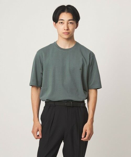 green label relaxing / グリーンレーベル リラクシング Tシャツ | 【別注】＜Brooks Brothers＞GLR カノコ クルーネック Tシャツ | 詳細17