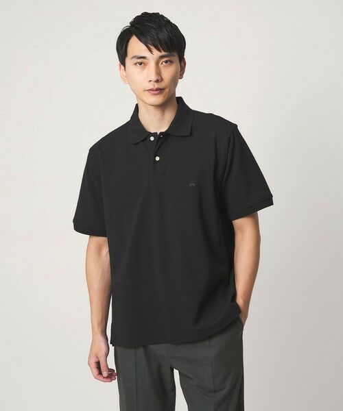 green label relaxing / グリーンレーベル リラクシング ポロシャツ | 【別注】＜Brooks Brothers＞GLR カノコ ポロシャツ（BLACK）