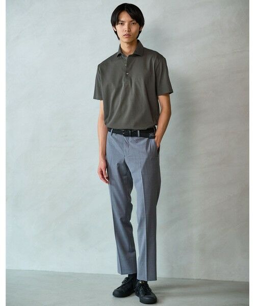 green label relaxing / グリーンレーベル リラクシング ポロシャツ | ＜gim＞26SS アメリカンシーアイランド ビズ ポロシャツ -吸水速乾- | 詳細6