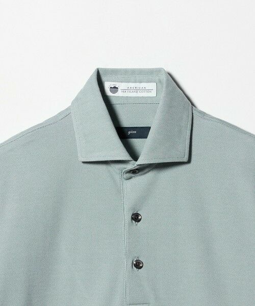 green label relaxing / グリーンレーベル リラクシング ポロシャツ | ＜gim＞26SS アメリカンシーアイランド ビズ ポロシャツ -吸水速乾- | 詳細5