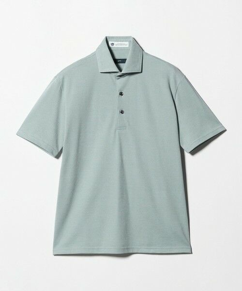 green label relaxing / グリーンレーベル リラクシング ポロシャツ | ＜gim＞26SS アメリカンシーアイランド ビズ ポロシャツ -吸水速乾-（LIME）