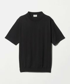 green label relaxing / グリーンレーベル リラクシング ニット・セーター | MTB コットン ハイゲージ モックネック ニット Tシャツ