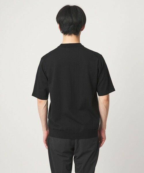 green label relaxing / グリーンレーベル リラクシング ニット・セーター | MTB コットン ハイゲージ モックネック ニット Tシャツ | 詳細5