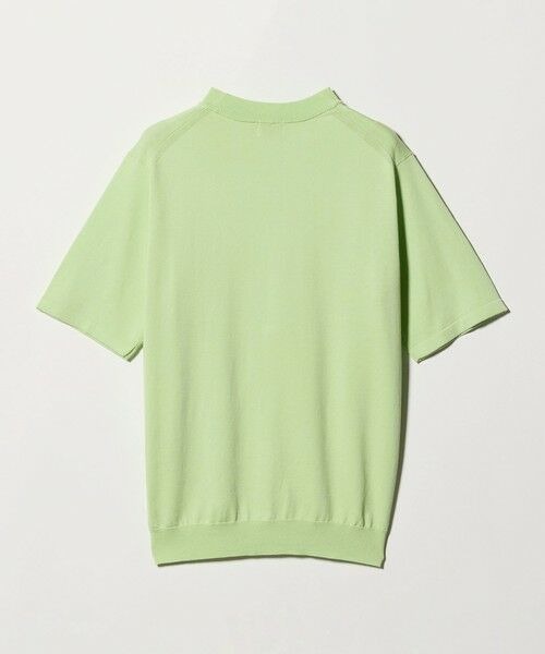 green label relaxing / グリーンレーベル リラクシング ニット・セーター | MTB コットン ハイゲージ モックネック ニット Tシャツ | 詳細5