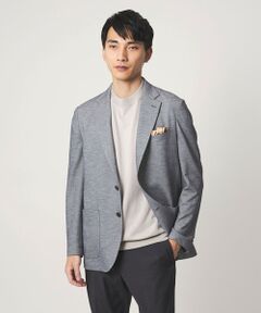 green label relaxing / グリーンレーベル リラクシング テーラードジャケット | ポリエステル ジャージ カノコ 2B ジャケット -ウォッシャブル・ストレッチ・吸水速乾-