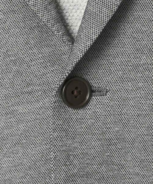 green label relaxing / グリーンレーベル リラクシング テーラードジャケット | ポリエステル ジャージ カノコ 2B ジャケット -ウォッシャブル・ストレッチ・吸水速乾- | 詳細9