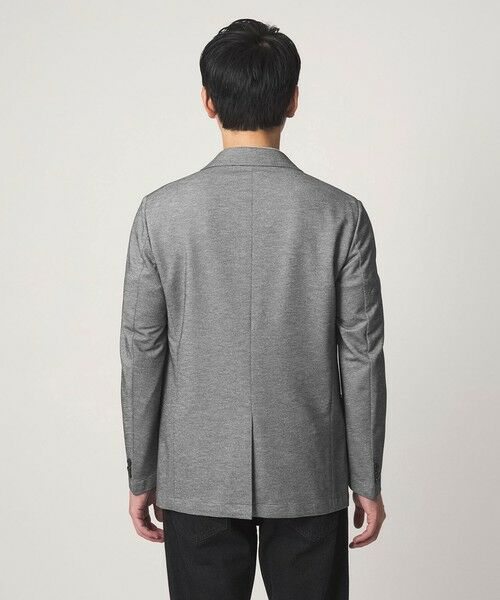 green label relaxing / グリーンレーベル リラクシング テーラードジャケット | ポリエステル ジャージ カノコ 2B ジャケット -ウォッシャブル・ストレッチ・吸水速乾- | 詳細4