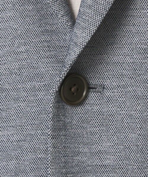 green label relaxing / グリーンレーベル リラクシング テーラードジャケット | ポリエステル ジャージ カノコ 2B ジャケット -ウォッシャブル・ストレッチ・吸水速乾- | 詳細11