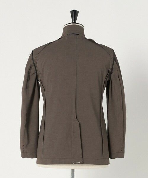 green label relaxing / グリーンレーベル リラクシング テーラードジャケット | A+ ポリエステル ピンヘッド 2B スタンダード 2P セットアップジャケット -ウォッシャブル・ストレッチ・撥水- | 詳細10