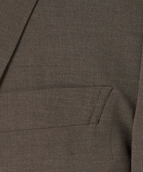 green label relaxing / グリーンレーベル リラクシング テーラードジャケット | A+ ポリエステル ピンヘッド 2B スタンダード 2P セットアップジャケット -ウォッシャブル・ストレッチ・撥水- | 詳細5