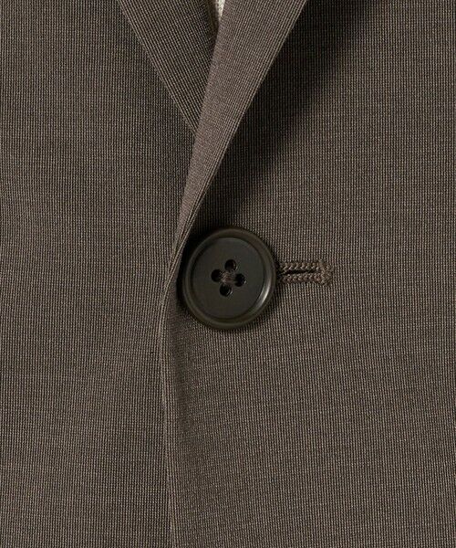 green label relaxing / グリーンレーベル リラクシング テーラードジャケット | A+ ポリエステル ピンヘッド 2B スタンダード 2P セットアップジャケット -ウォッシャブル・ストレッチ・撥水- | 詳細7